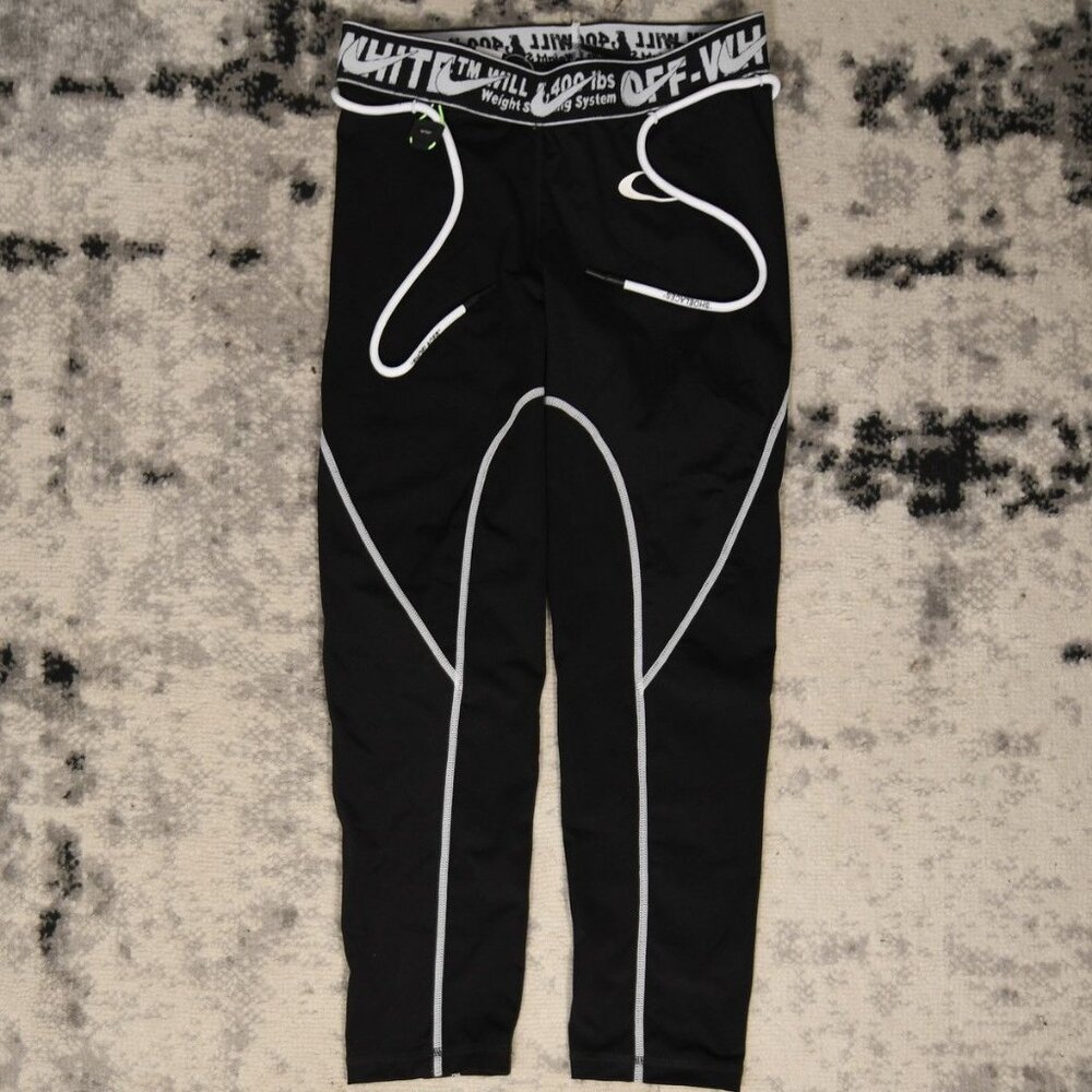 Nike x Off-White NRG RU Pro 7/8 Tights 'Black Leggings